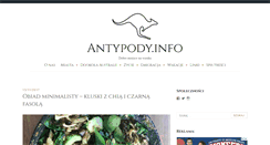 Desktop Screenshot of antypody.info